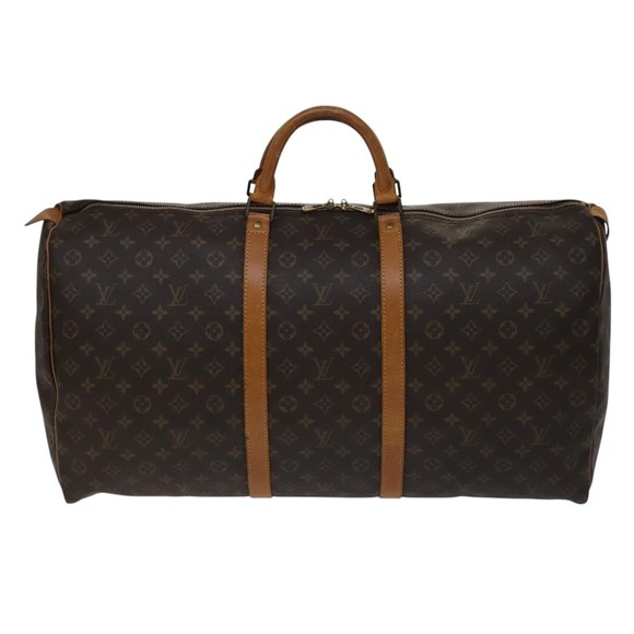 Louis Vuitton Keepall 60 Brown Canvas travel - Picture 1 of 10